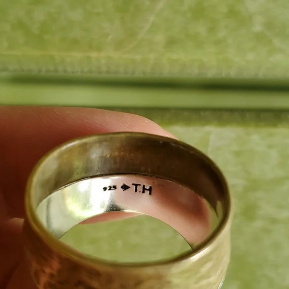 Silpada Vintage .925 Sterling Silver & Brass Ring - Picture 5 of 6